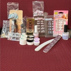 Nail Art Kit with Polish and Accessories
